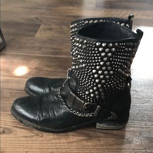 Sam Edelman Studded Motorcycle Boots
